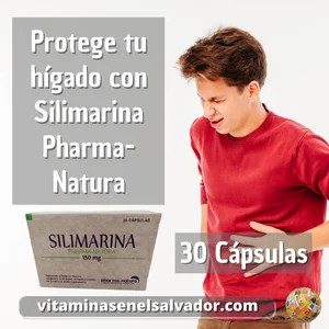 Silimarina Pharma-Natura 150mg caja de 30 Cápsulas: Protege tu Hígado Naturalmente