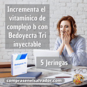 BEDOYECTA TRI SOLUCIÓN INYECTABLE | Caja con 5 Ampollas