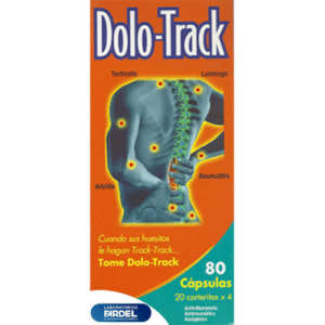 Dolo-Track Cápsulas - 80 Cápsulas de Gelatina Blanda
