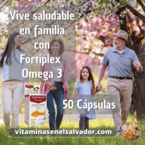 Fortiplex Omega 3 - Duo Pack de 50 Softgels para Salud Cardiaca