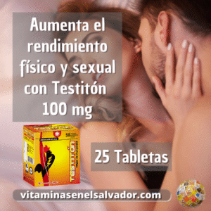 Testitón Original 100mg - Potenciador Sexual Efectivo