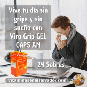 VIRO GRIP A.M. GELCAPS - 24 Sobres de 2 Softgels