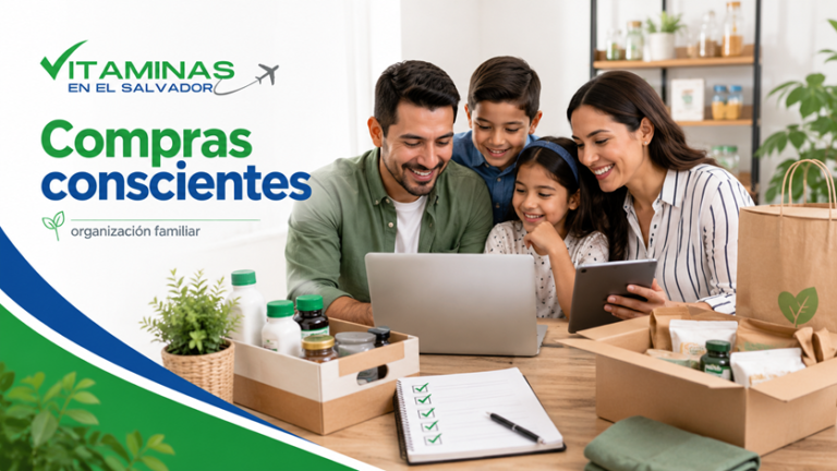 Organización familiar y compras conscientes